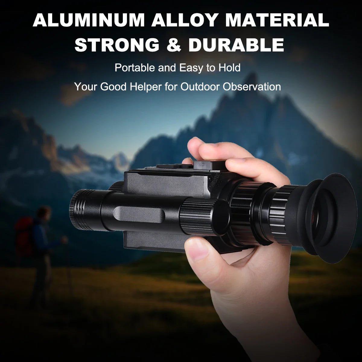 HD 1080P Night Vision Goggles 940nm IR 5X Zoom Night Vision Monocular