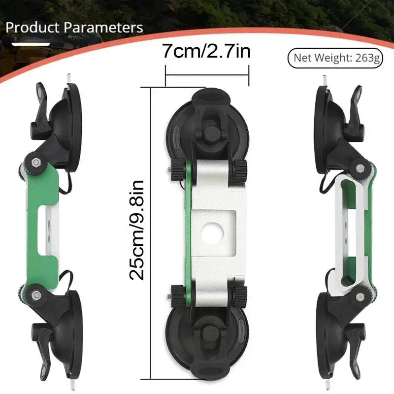 Heavy Duty Suction Cups RV Awning Fixed Support Bracket