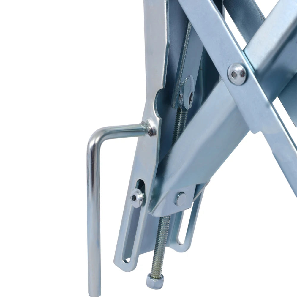 Locking Chock,Axel-Chock Wheel-Stabilizer for RV, Trailer, Camper Quick-Lock Tire-Stop Fits up to 6 Inches -Pair