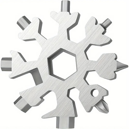 1 Snowflake Multifunctional Tool, Stainless Steel