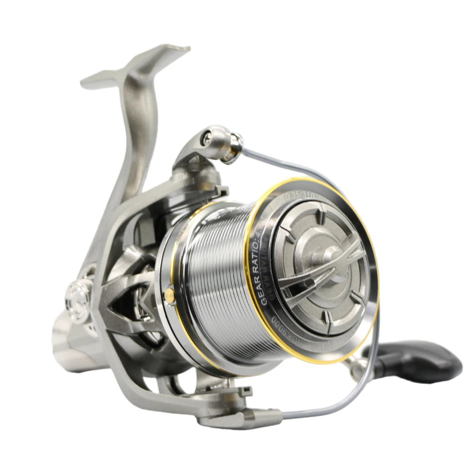 Stainless Steel Bearing Spinning Fishing Reel  25KG Powerful Reel Saltwater Fresh Water Drag