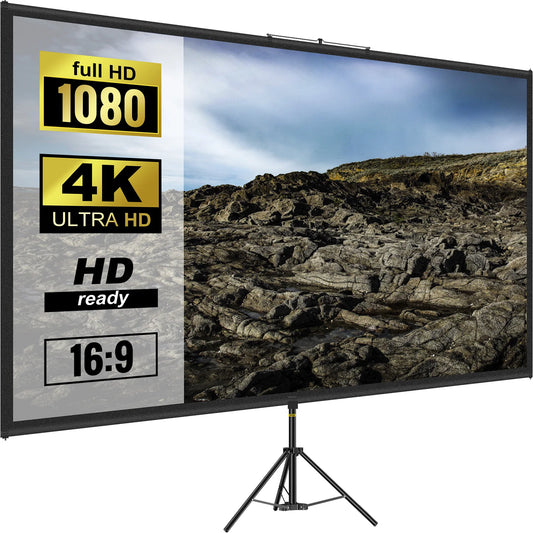 100 Inch Tripod Projector Screen