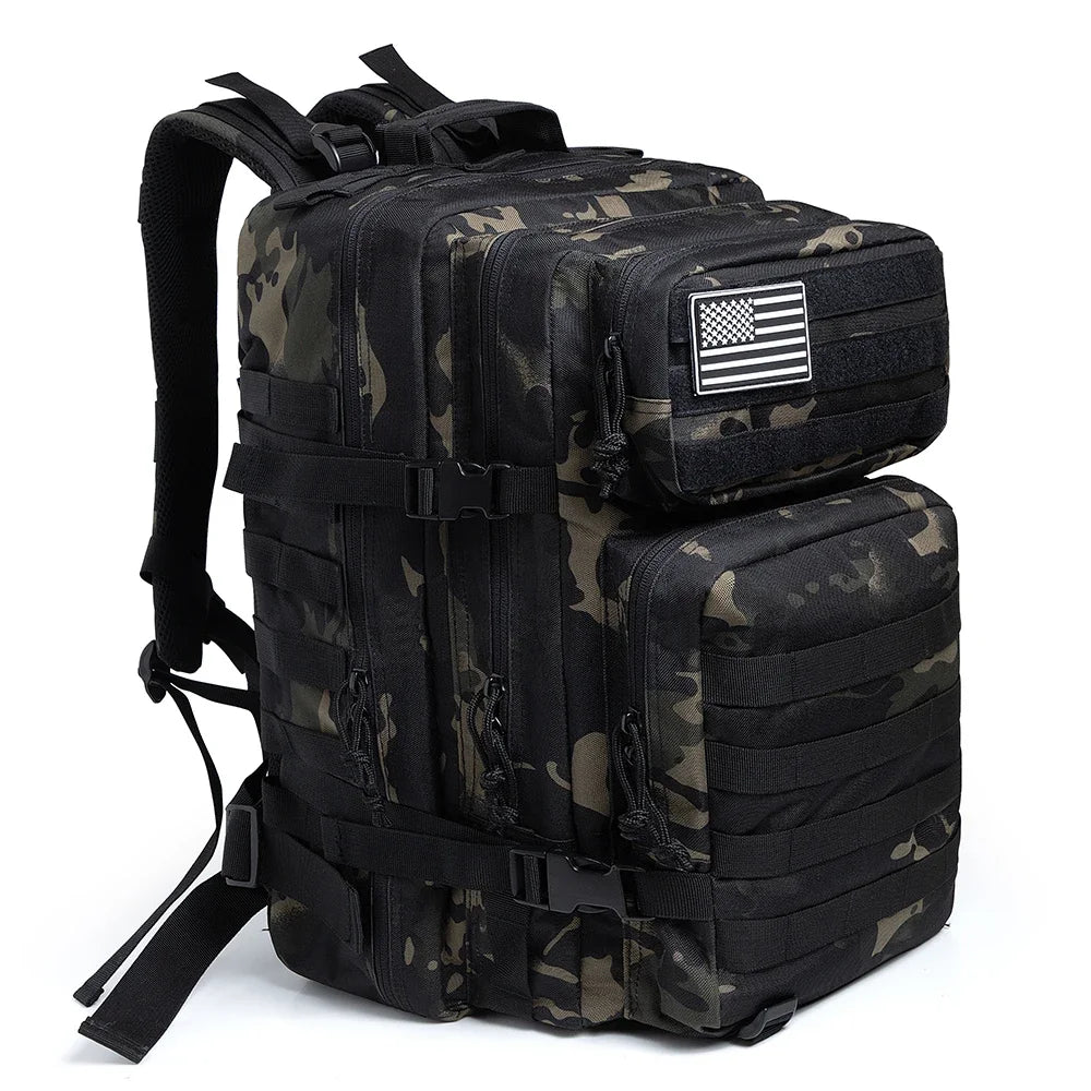 Backpacks Outdoor 45L Large Capacity 3 Days Molle Hiking Camping
