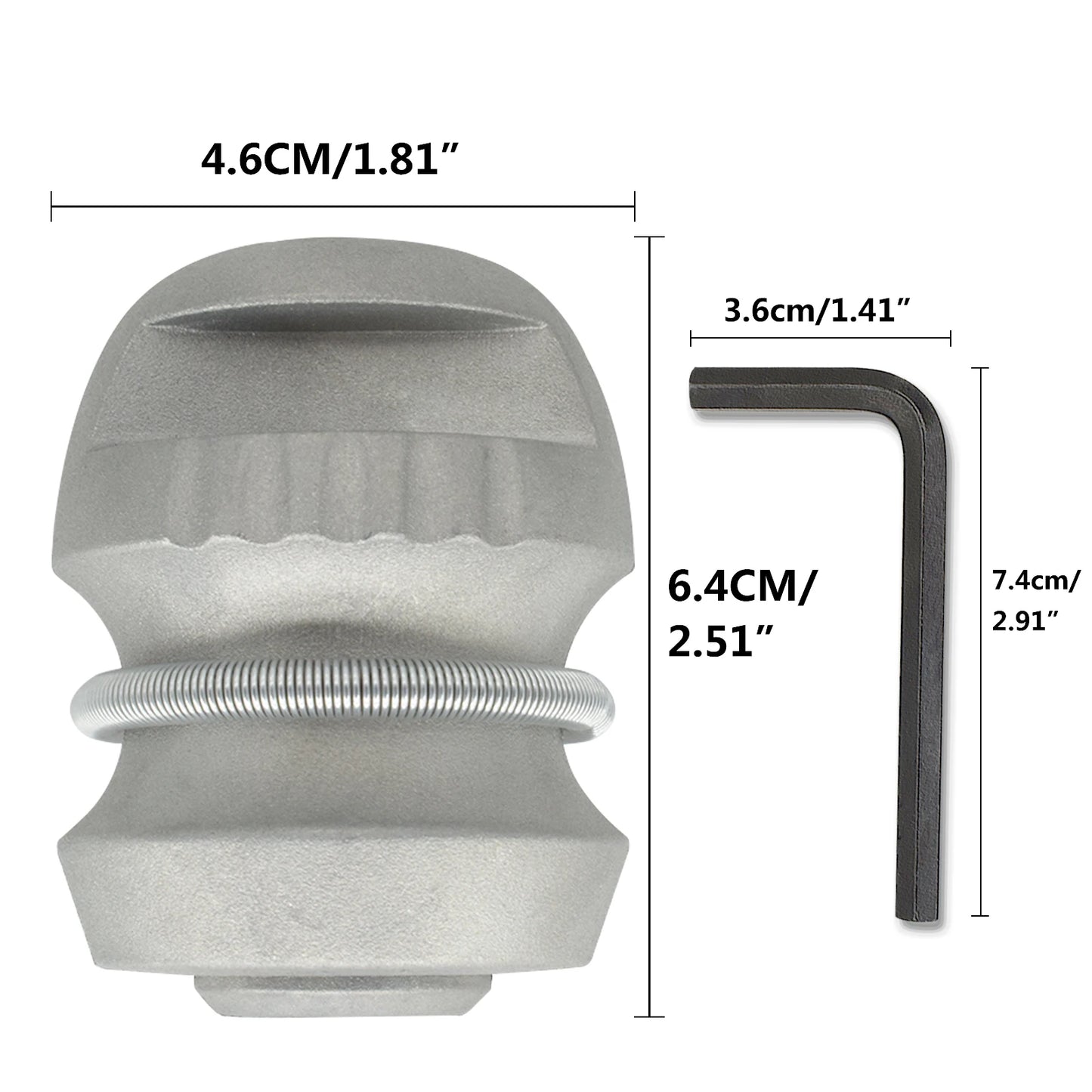 Universal Zinc Alloy Trailer Coupling Lock Hitch Ball Lock