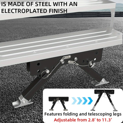 RV Folding Step Board Bracket Height Ranges From 2.8in To 11.3in RV Step Stabilizer RV Entry Steps Stabilizer RV Accessories