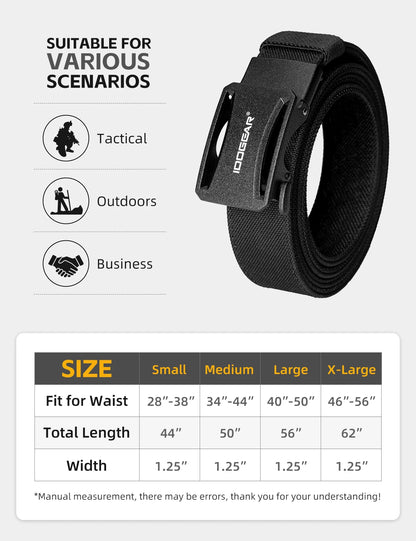 IDOGEAR Tactical Ratchet Belt