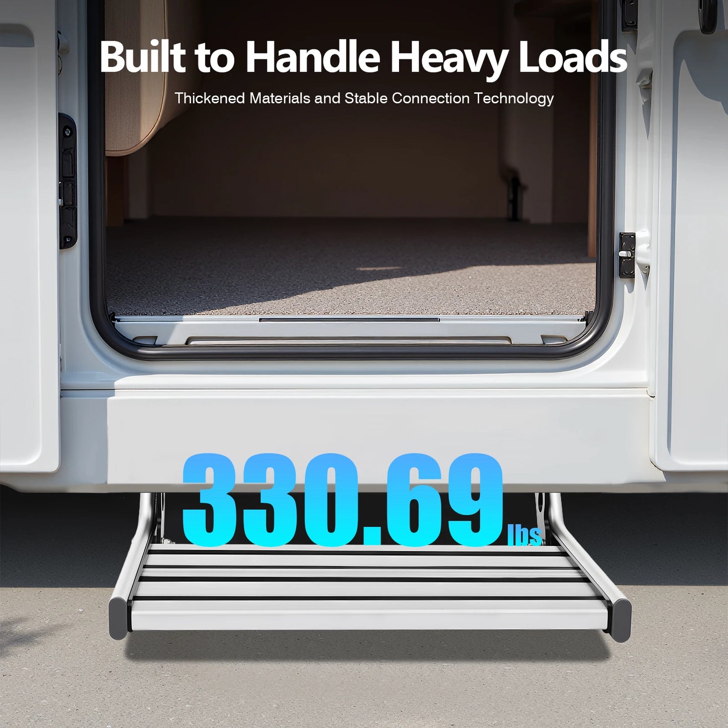 Folding RV Step Manual Step