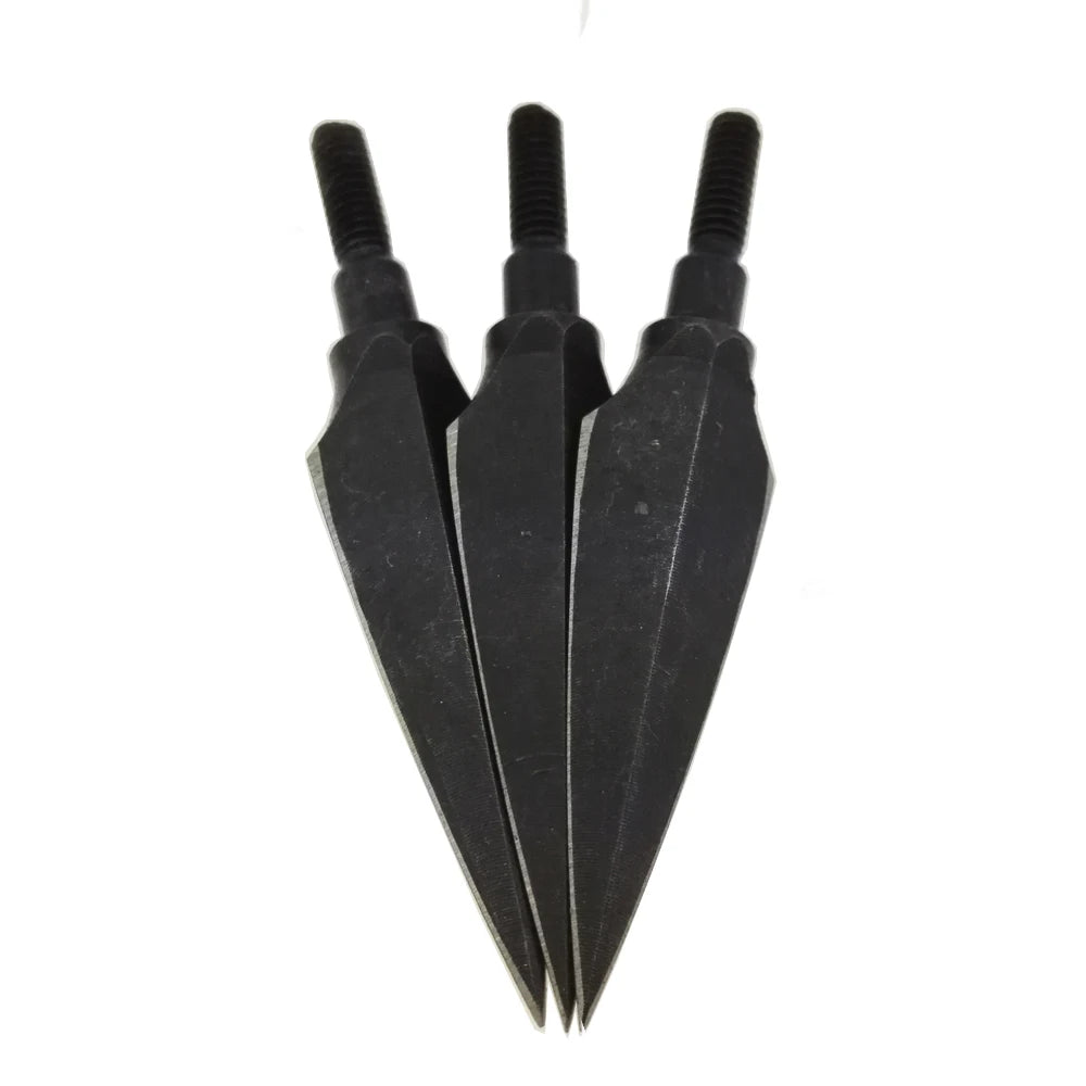 Arrowheads 12/24pcs 150 Grain High Carbon Steel Screw-in Tips for Compound Recurve Bow Hunting Shooting Accessories