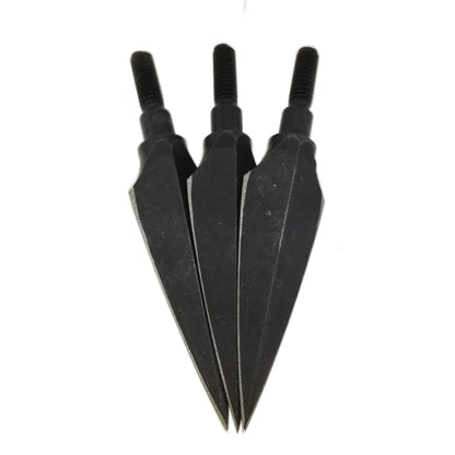 Arrowheads 12/24pcs 150 Grain High Carbon Steel Screw-in Tips for Compound Recurve Bow Hunting Shooting Accessories