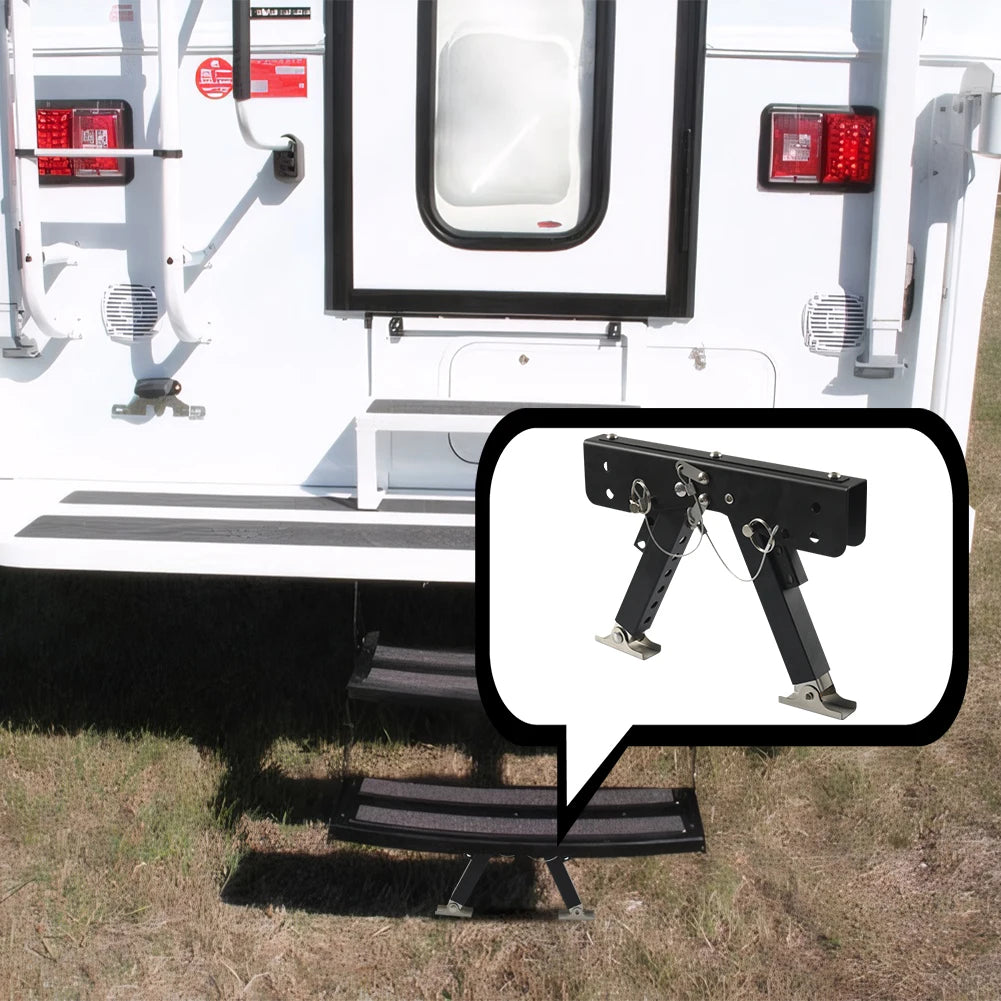 RV Folding Step Board Bracket Height Ranges From 2.8in To 11.3in RV Step Stabilizer RV Entry Steps Stabilizer RV Accessories