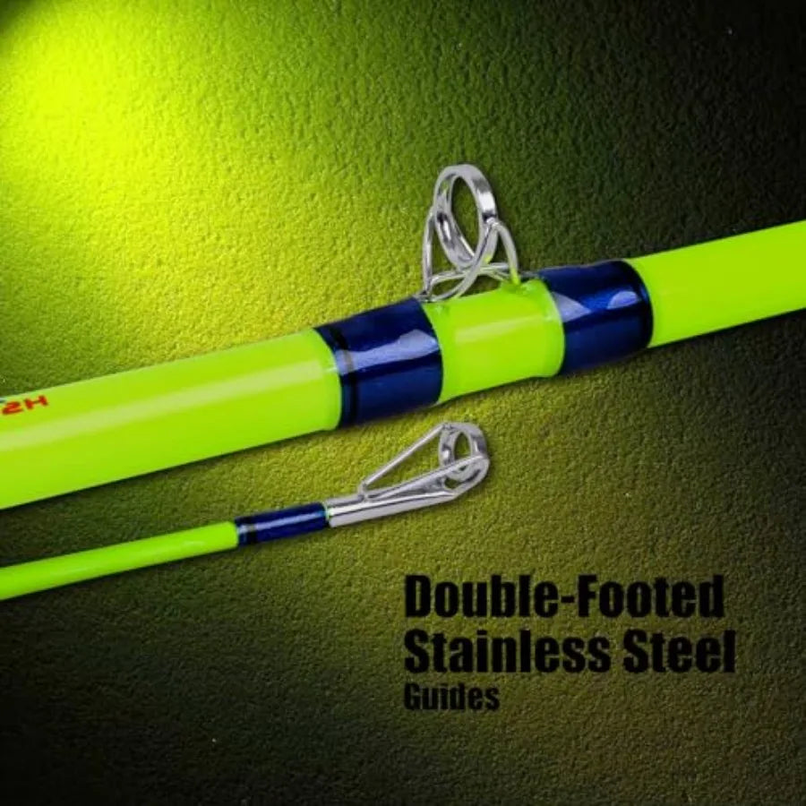 Catfish Fishing Rods 1 Piece 2 Piece Casting Rod in 7