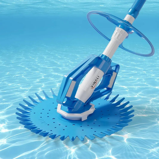 Automatic Pool Vacuum Cleaner with 33FT Hoses