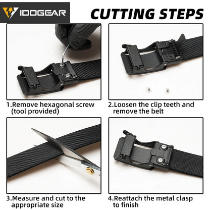 IDOGEAR Tactical Ratchet Belt