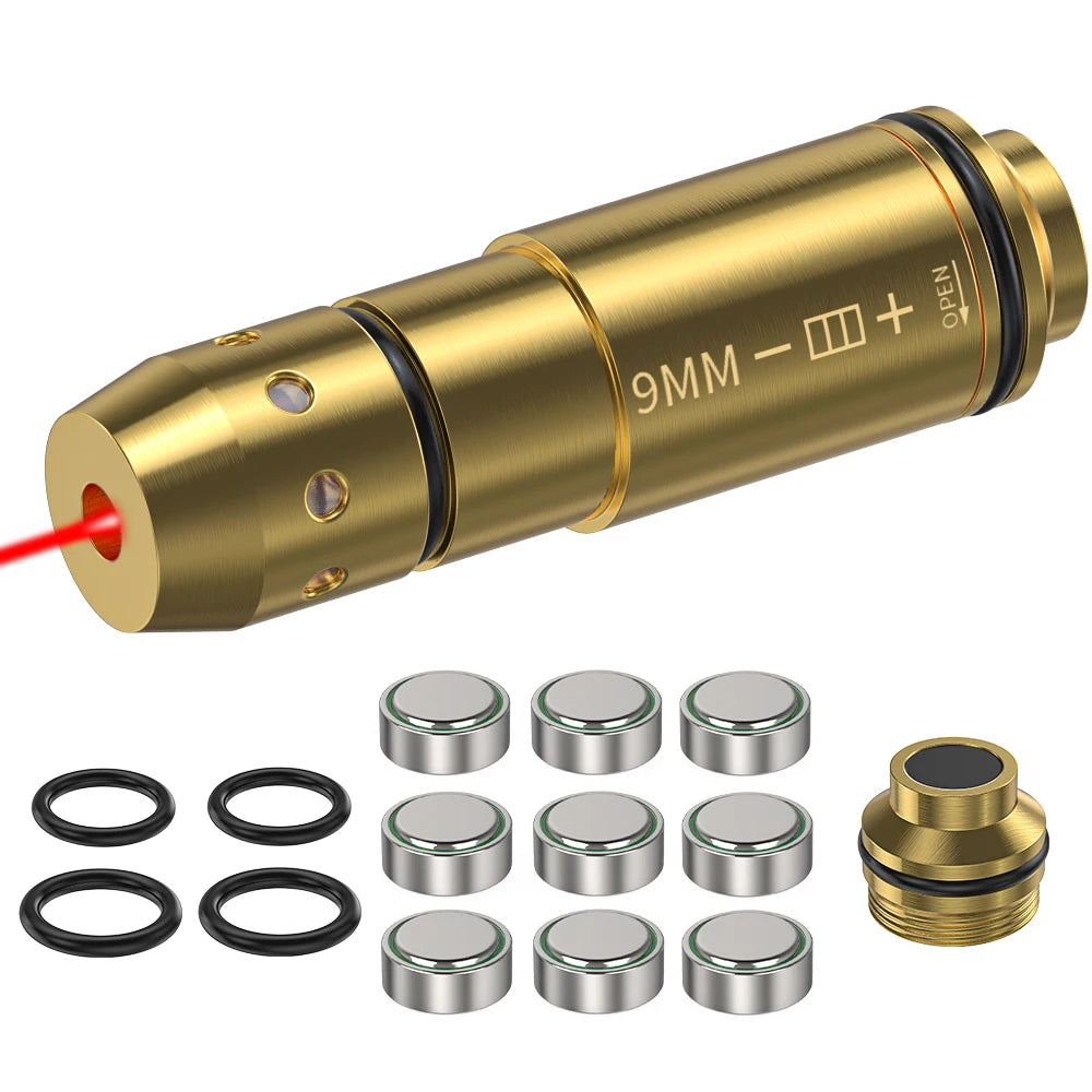 9mm Red Dot Laser Training Dry Fire Tactical Bullet