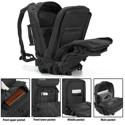 Backpacks Outdoor 45L Large Capacity 3 Days Molle Hiking Camping