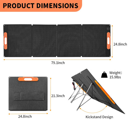 200W Foldable Solar Panel