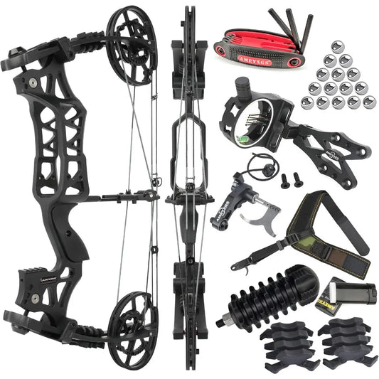 Compound Bow Dual-use for Arrows and Steel Ball Hunting
