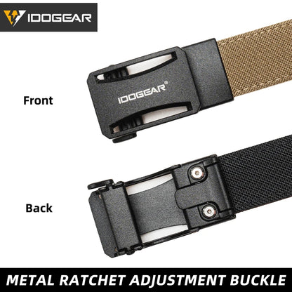 IDOGEAR Tactical Ratchet Belt