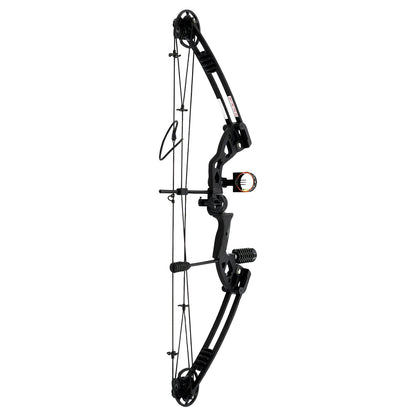 Compound Bow Adults, Right Hand, Hunting Kit: 3 Pin Lighted Sight for Hunting,
