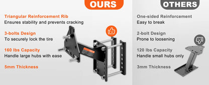 160 lbs Spare Tire Carrier