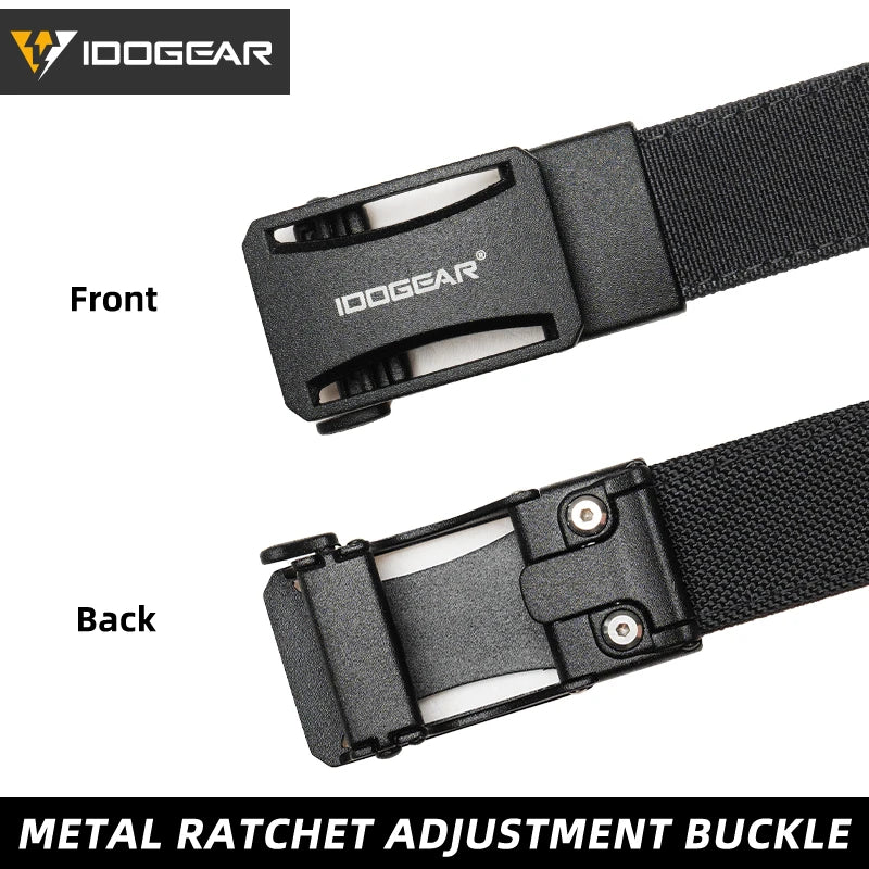 IDOGEAR Tactical Ratchet Belt