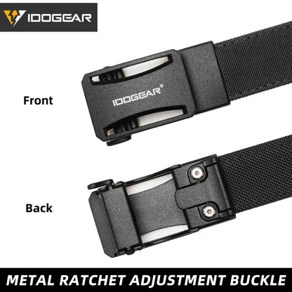 IDOGEAR Tactical Ratchet Belt