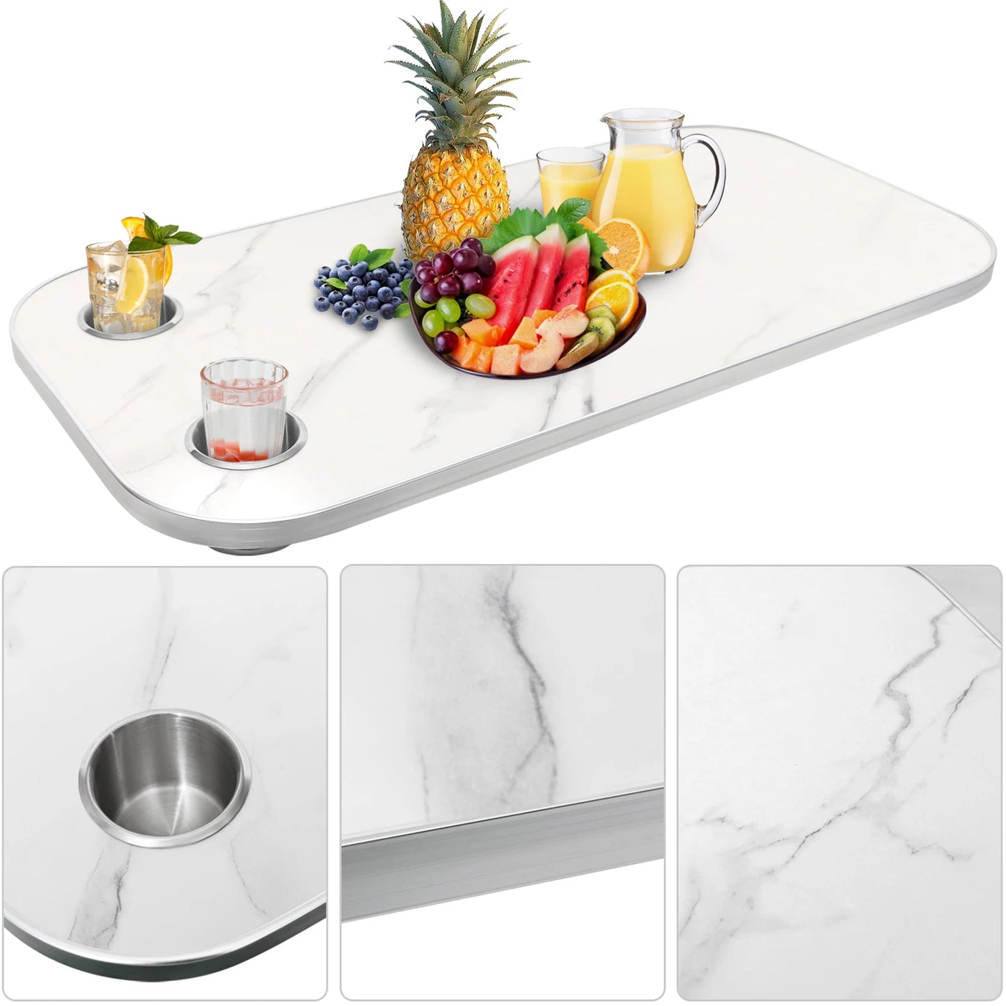 Detachable RV Table Set 31.5" x 15.7"