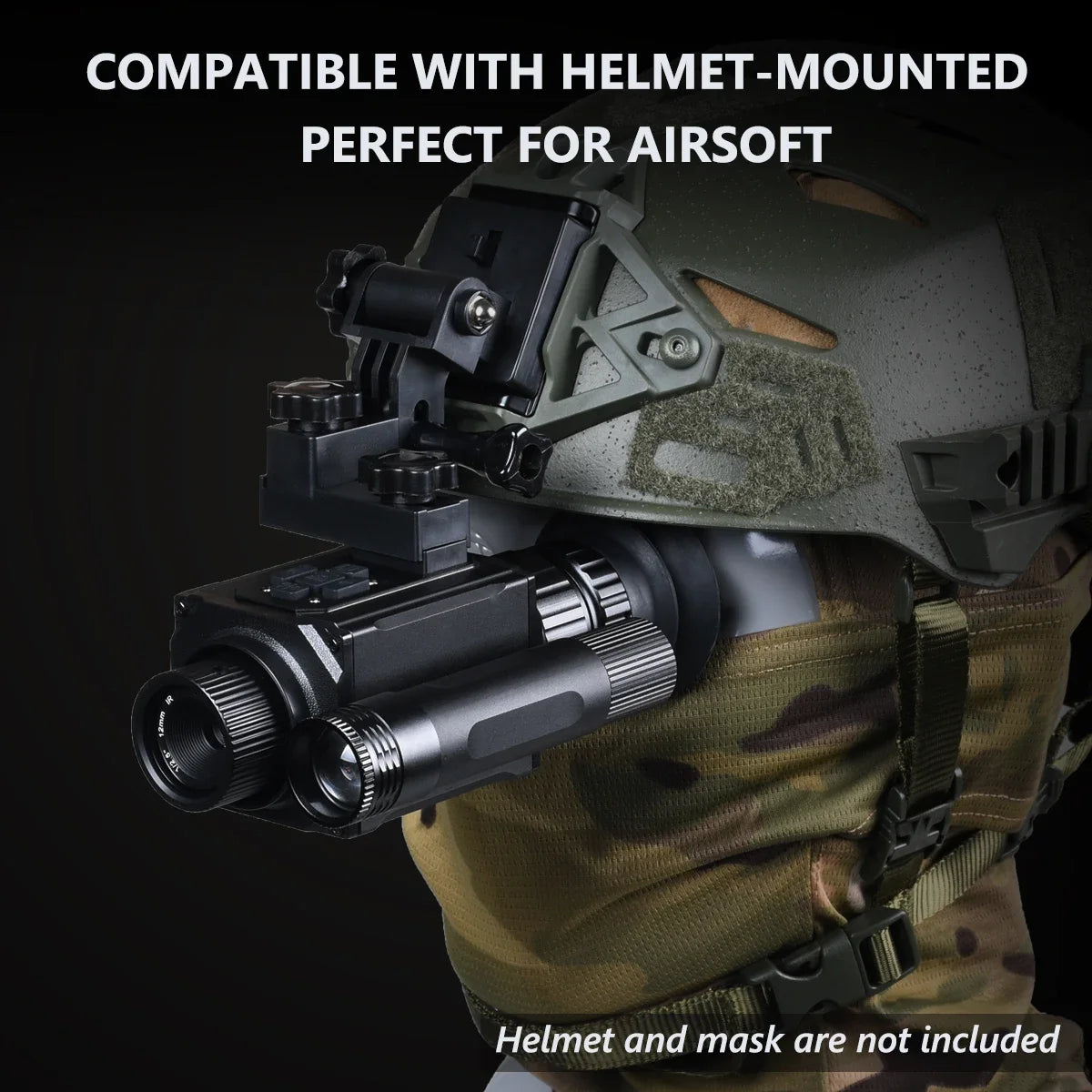 HD 1080P Night Vision Goggles 940nm IR 5X Zoom Night Vision Monocular