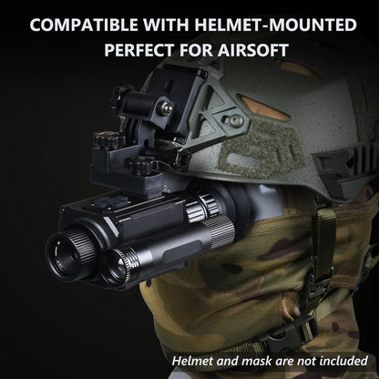 HD 1080P Night Vision Goggles 940nm IR 5X Zoom Night Vision Monocular