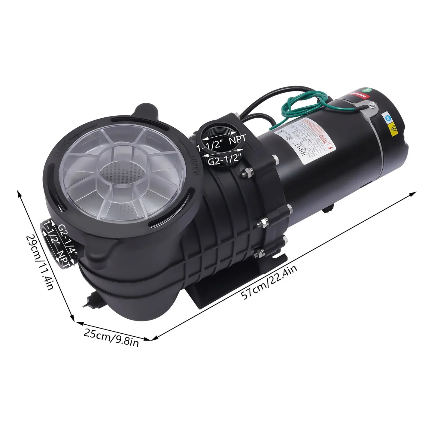 2.0HP Swimming Pool Pump
