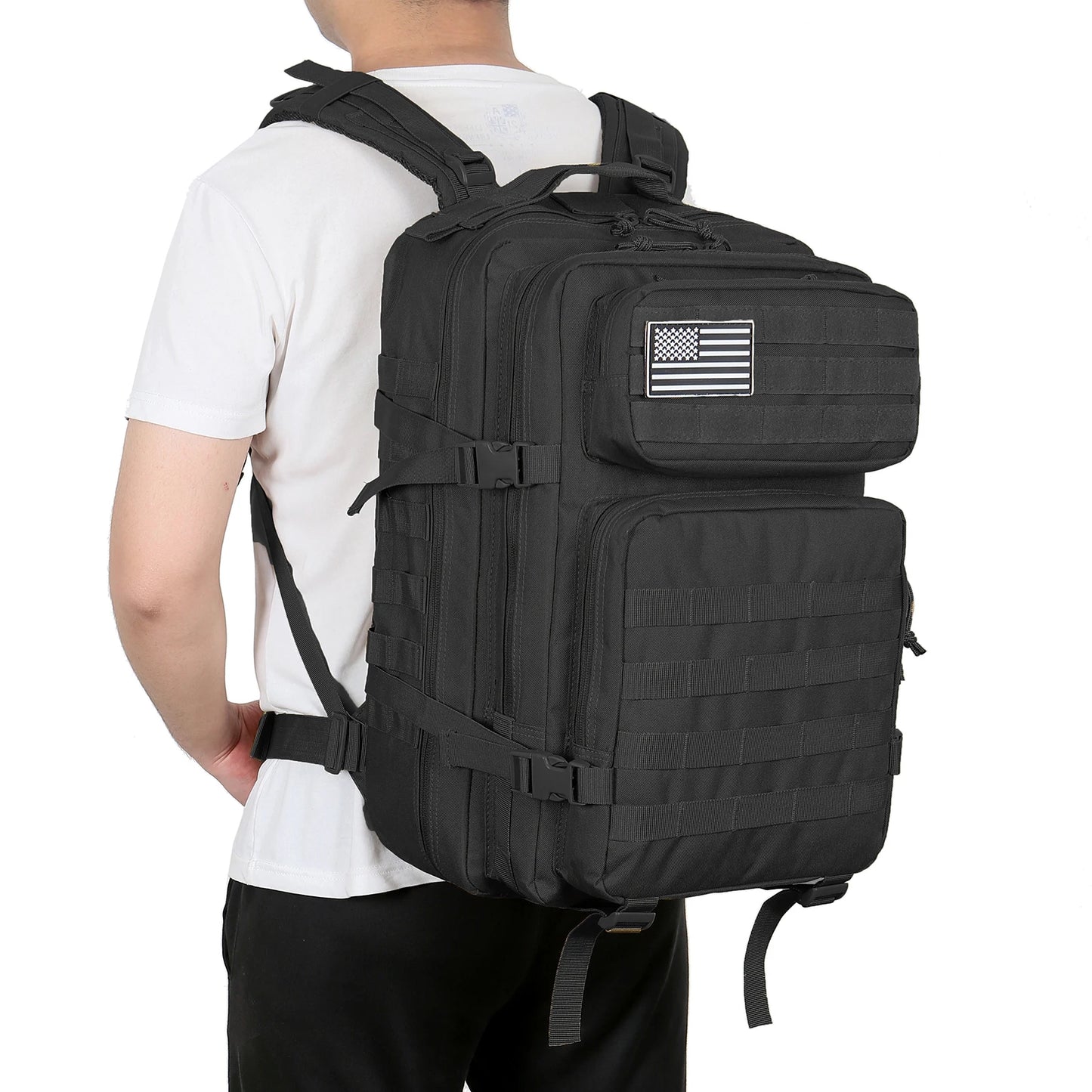 Backpacks Outdoor 45L Large Capacity 3 Days Molle Hiking Camping