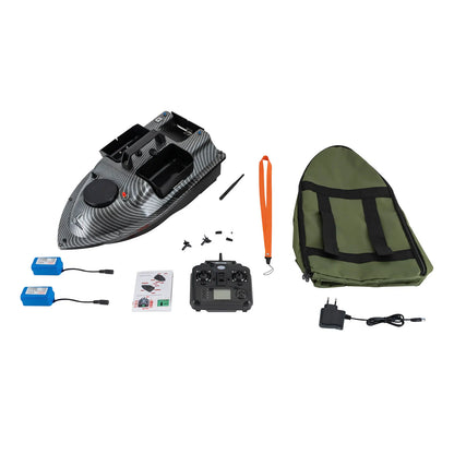 Rechargeable GPS Fishing Bait Boat 2 Batteries 16 Positioning Points 2kg