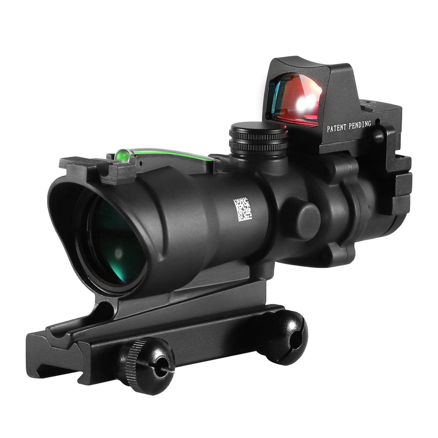 Adjustable 4x32 Red Dot 1x 4x Scope Red Dot 20mm Rail Scope