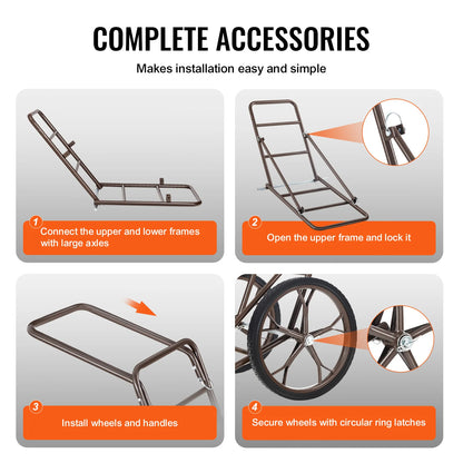 Deer Cart 500 LBS Capacity Folding Game Cart
