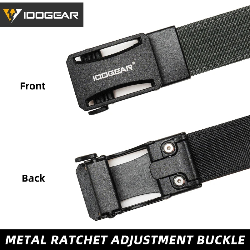IDOGEAR Tactical Ratchet Belt
