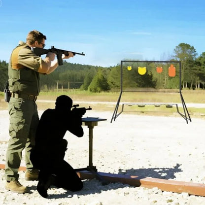 3 8 Thick Steel Target for Shooting Target Stand System Kit