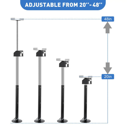2 Pack Heavy Duty RV Jacks 10,000lbs Slide Out Support Jack