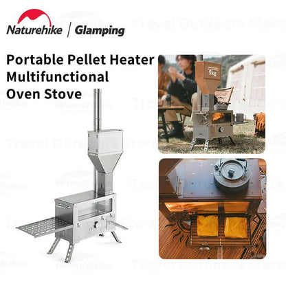 Camping Stove Pellet Heating Heater Stove Portable Tent Stove