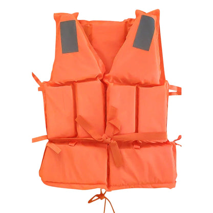 Life Jacket Survival Suit Fishing Life Jacket for Adult with Whistle Water Sports Survival for Kayaking Boating