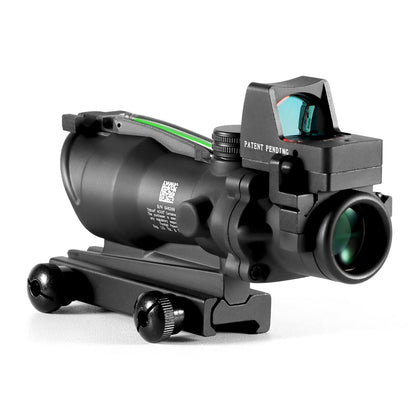 Adjustable 4x32 Red Dot 1x 4x Scope Red Dot 20mm Rail Scope