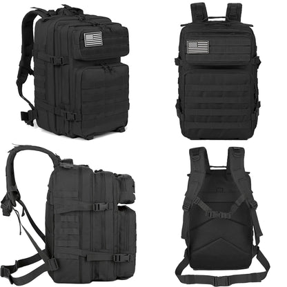 Backpacks Outdoor 45L Large Capacity 3 Days Molle Hiking Camping