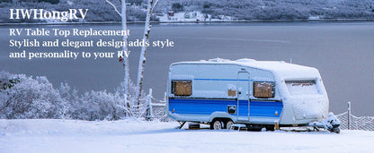 Detachable RV Table Set 31.5" x 15.7"