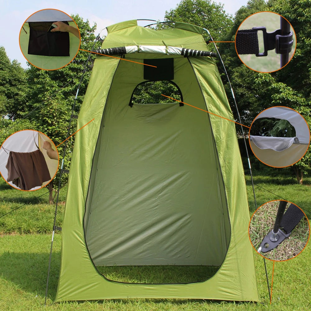 Camping Tent for Shower 6FT Privacy Changing Room for Toilet Beach Shower