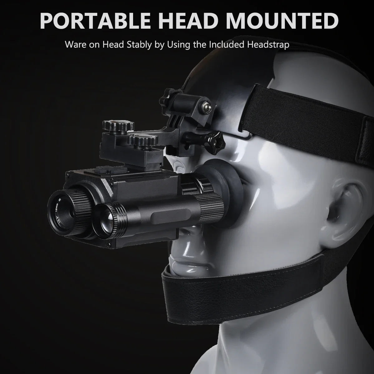 HD 1080P Night Vision Goggles 940nm IR 5X Zoom Night Vision Monocular