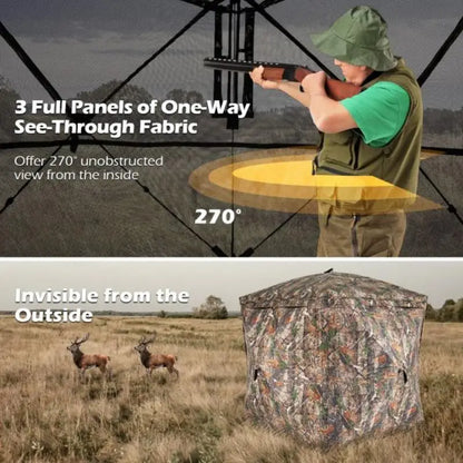 270° See Through Hunting Blind Tent