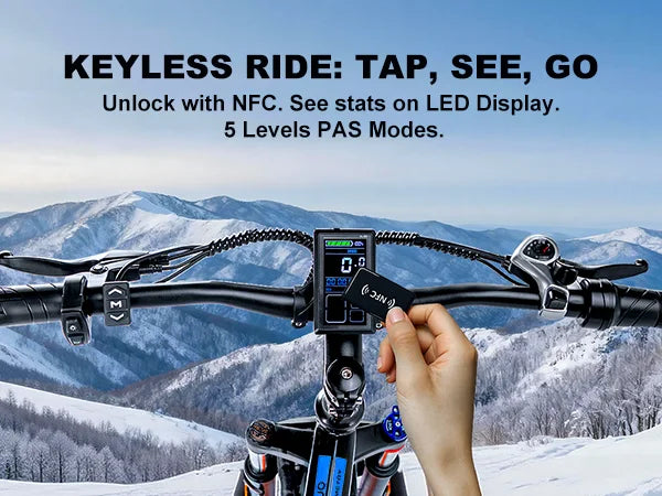 1500W Peak Electric Mountain Bike for Adults,
