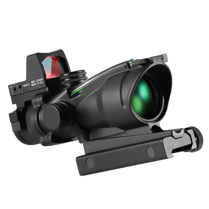Adjustable 4x32 Red Dot 1x 4x Scope Red Dot 20mm Rail Scope