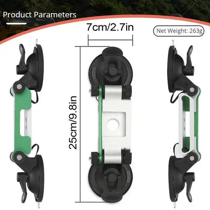 Heavy Duty Suction Cups RV Awning Fixed Support Bracket