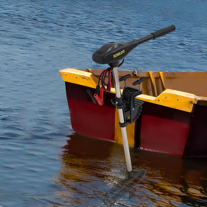 Electric Trolling Motor Engine 6km Retractable For Driven Propeller Fishing