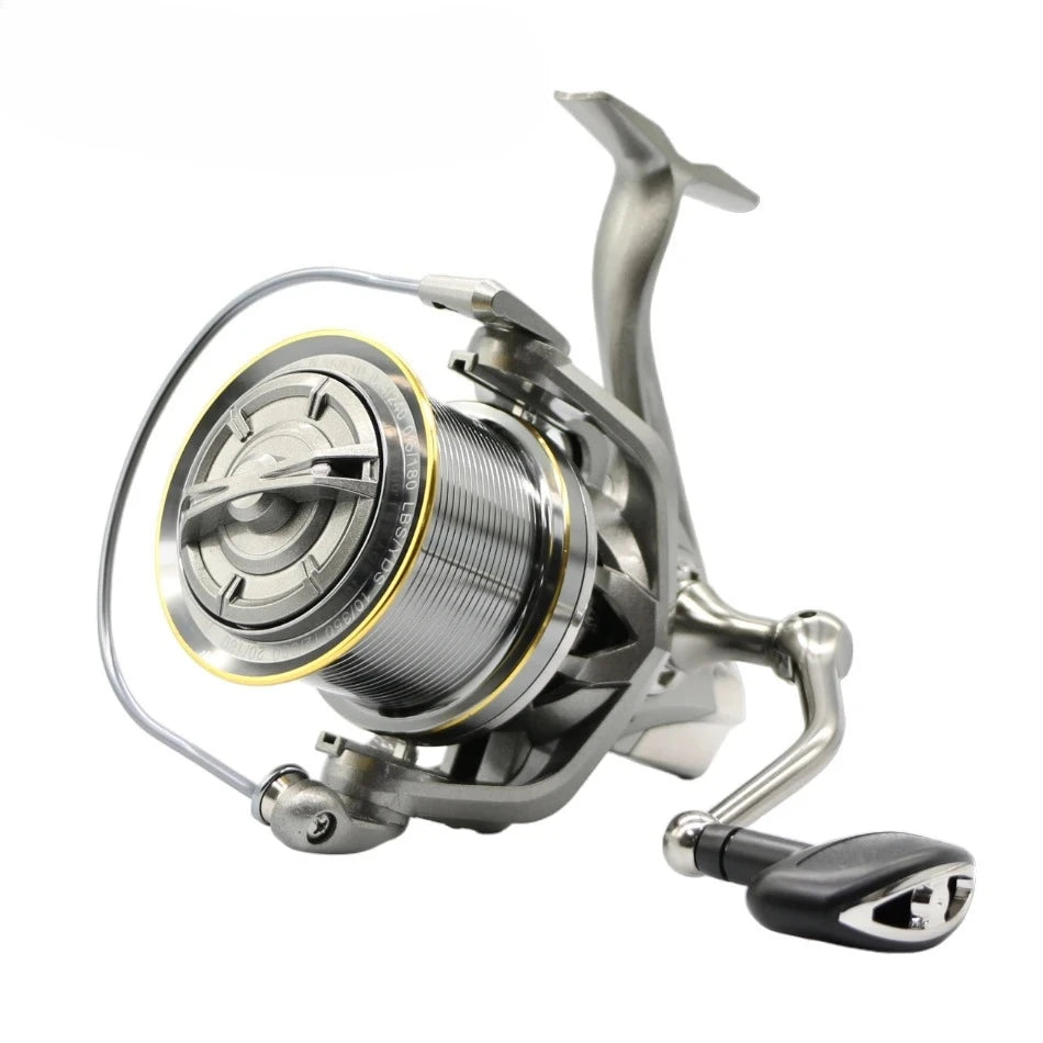 Stainless Steel Bearing Spinning Fishing Reel  25KG Powerful Reel Saltwater Fresh Water Drag